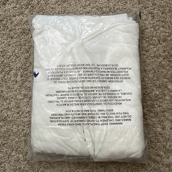 NWT Men's Champion Powerblend Fleece Graphic Pullover Hoodie in White Size XXL - Picture 5 of 7